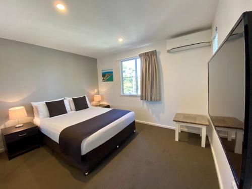 Katil atau katil-katil dalam bilik di The Byron Beachcomber