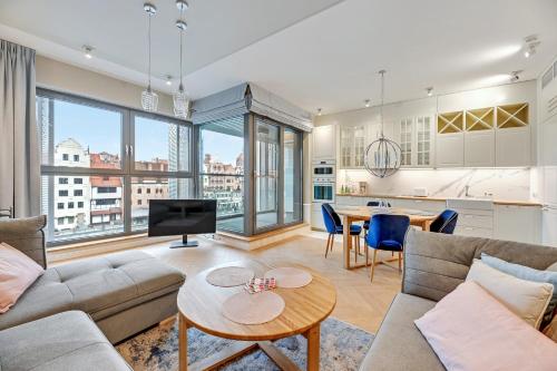 Posedenie v ubytovaní Granaria Comfort Apartments