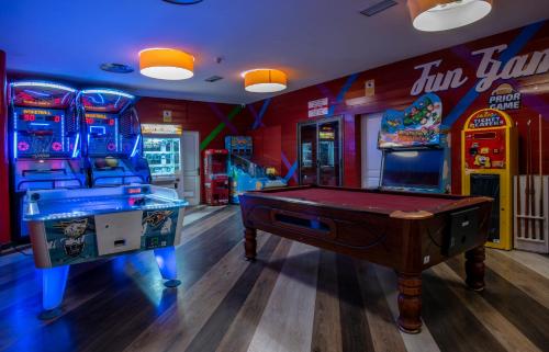 Eine Spielezimmer in der Unterkunft Los Zocos Impressive Lanzarote