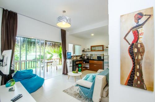 Posezení v ubytování Kite Dream Cumbuco Apartments 60 & 120qm