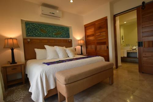 Condominio Panamáにあるベッド