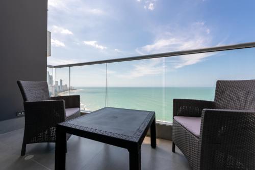 Landskap semula jadi dekat dengan apartmen