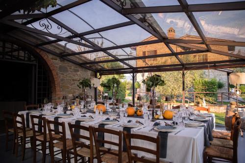 Restaurace v ubytování Agriturismo I Pagliai