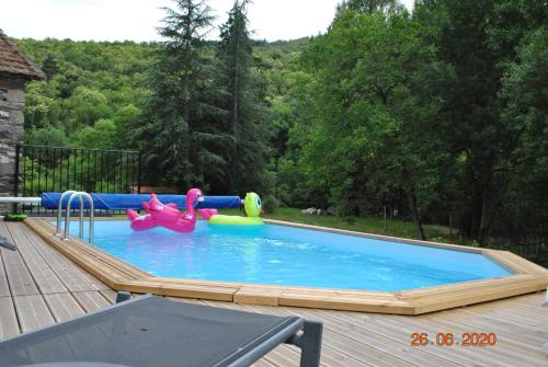 Photo de la galerie de l'établissement Alberguiere - Piscine chauffée - plancha - barbecue, à Pont de Ravagers