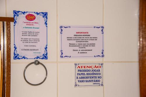 Certifikát, hodnocení, plakát nebo jiný dokument vystavený v ubytování Pousada Martinez