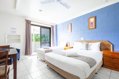 Postel nebo postele na pokoji v ubytování Motel Ingham
