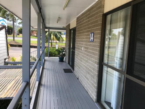 Balkón nebo terasa v ubytování Coffs Shearwater Motel