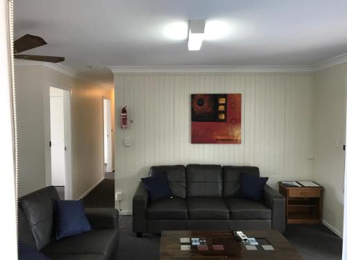 Posezení v ubytování Coffs Shearwater Motel