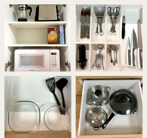 Kuchyň nebo kuchyňský kout v ubytování Lossi 32 Apartment