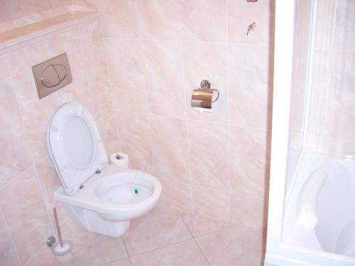 Koupelna v ubytování Hotel Pegas Brno
