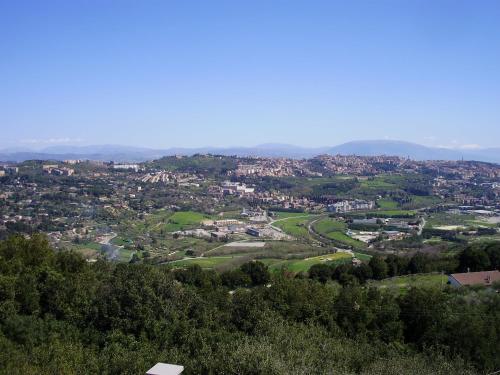 a view of a city from the top of a hill at B&B Spring in Perugia