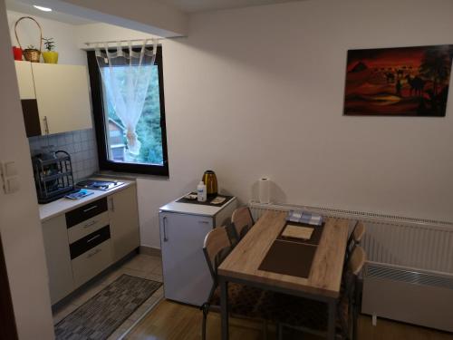 Kuchyň nebo kuchyňský kout v ubytování Apartman Hasen Vlašić