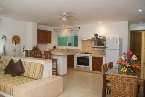 Una cocina o kitchenette en Los Mangos