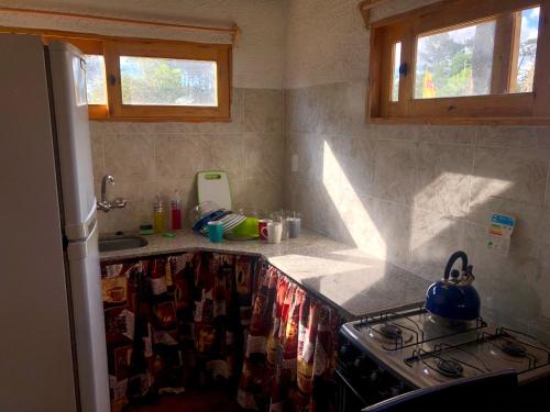 Η κουζίνα ή μικρή κουζίνα στο Casa en Avenida Paloma