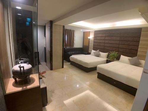 Posezení v ubytování Michelle hotel