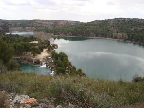a view of a large body of water at Casas Rurales Lagunas de Ruidera II in Ossa de Montiel
