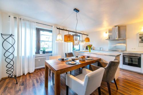 Cucina o angolo cottura di Ferienwohnung Koblenz Altstadt