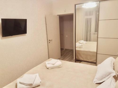 Katil atau katil-katil dalam bilik di Concept Apartments