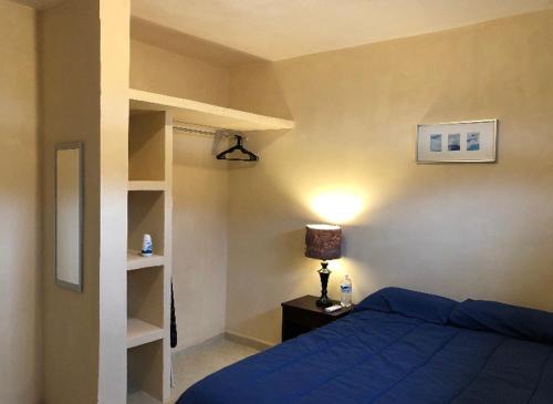 Cama o camas de una habitación en Comodo departamento Mar de Cortez