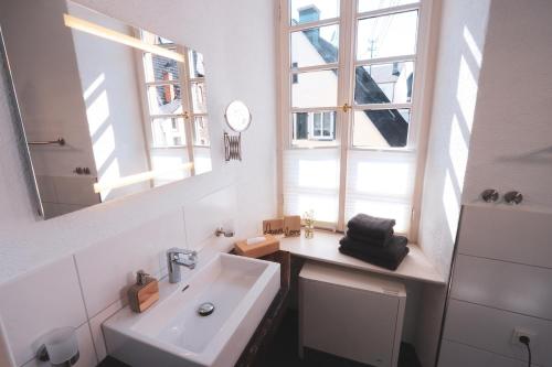 Een badkamer bij B&B Echternacher Hof