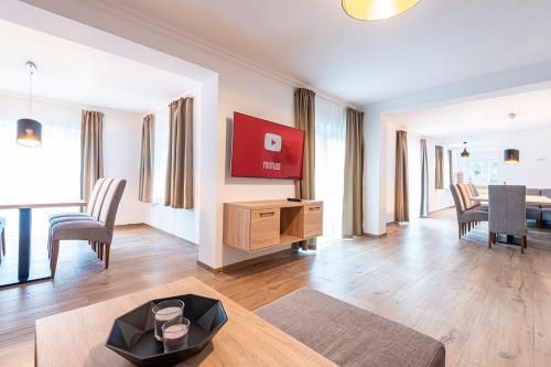 A seating area at Haus Breitenfellner by AlpenTravel