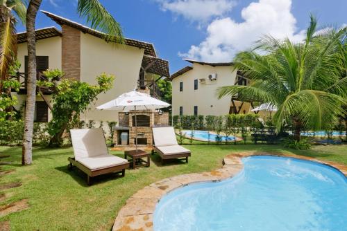 สระว่ายน้ำที่อยู่ใกล้ ๆ หรือใน Serhs Villas Da Pipa Hotel