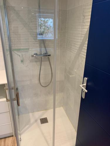 Salle de bains dans l'établissement Le gite des mariniers