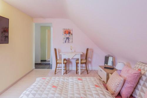Posezení v ubytování Gästehaus Sandvoss