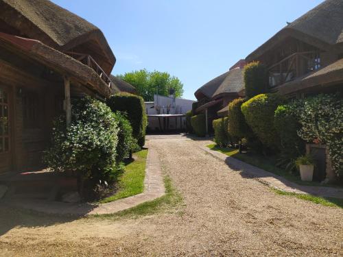 Κήπος έξω από το Cabañas Rincón del Río
