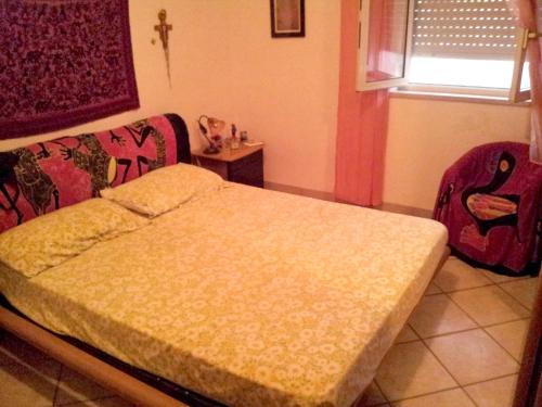 
A bed or beds in a room at House with 3 bedrooms in Trapani with wonderful sea view and furnished terrace 250 m from the beach
