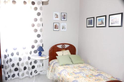 Posteľ alebo postele v izbe v ubytovaní 2 bedrooms appartement with city view balcony and wifi at El Paso