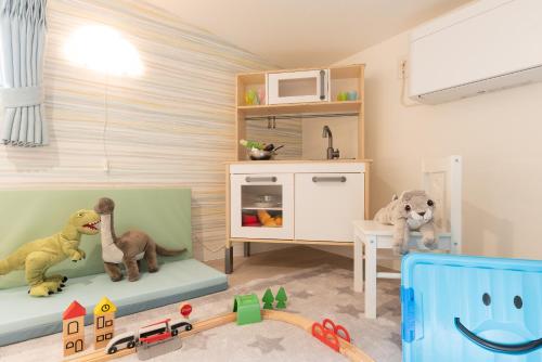 a childs play room with toys in it at The Guest Villa 箱根湯本 V-II in Hakone