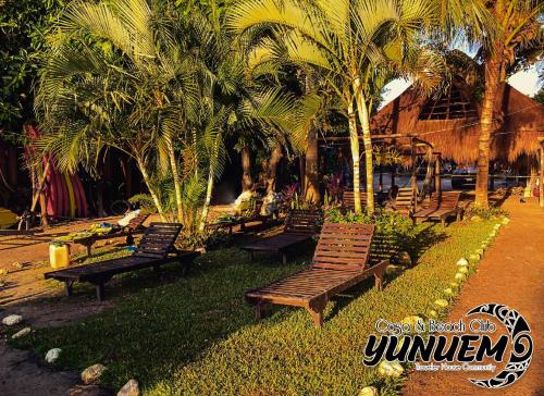 Zahrada ubytování Casa & Beach Club Yunuem