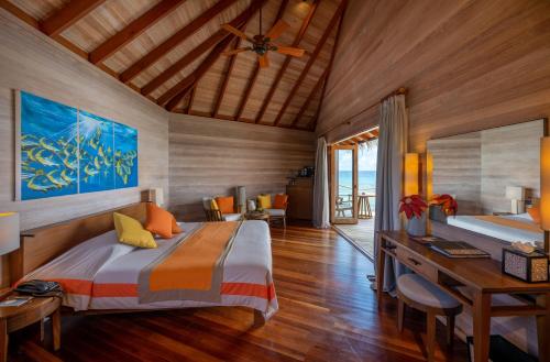 Posezení v ubytování Mirihi Island Resort