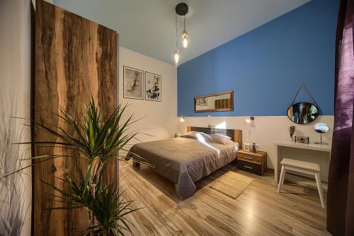 Postel nebo postele na pokoji v ubytování Apartment Korado