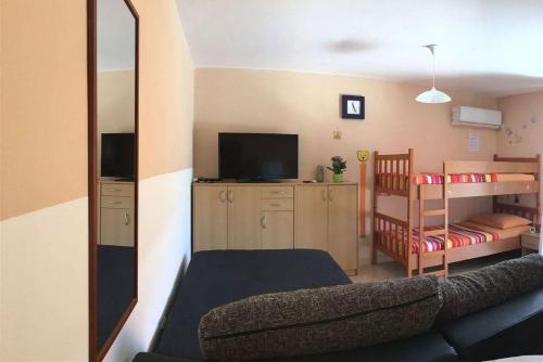 Μια τηλεόραση ή/και κέντρο ψυχαγωγίας στο Apartments Bruno