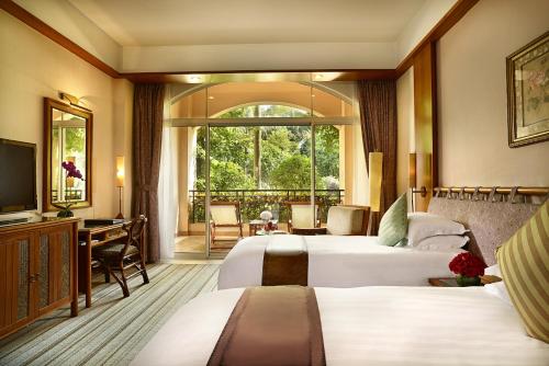 Posezení v ubytování Hillview Golf Resort Dongguan