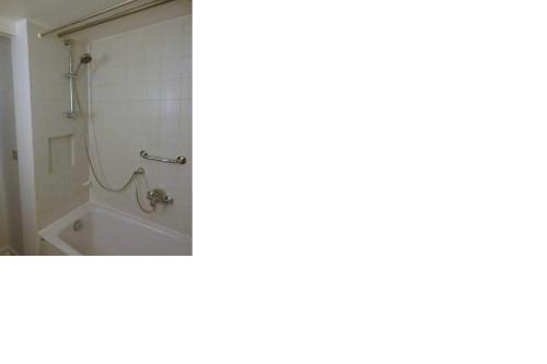 ein Badezimmer mit Dusche und Badewanne in der Unterkunft Studio Fabert in Paris