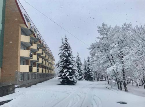 Tsaghkadzor General Sport Complex Hotel en invierno