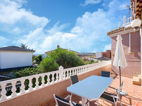 A balcony or terrace at Belvilla by OYO Casa Regina