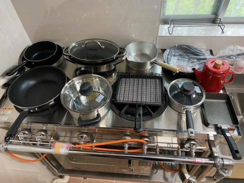 Una cocina o cocineta en Yakasoba House