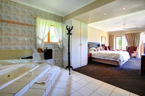 Katil atau katil-katil dalam bilik di Waterfront Lodge
