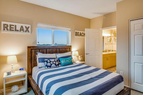 Säng eller sängar i ett rum på Pacific Perch