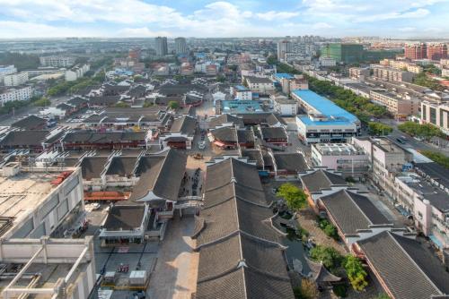 Nespecifikovaný výhled na destinaci Songjiang nebo výhled na město při pohledu z hotelu