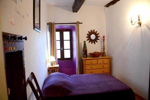 Легло или легла в стая в Appartement de 2 chambres avec vue sur la mer et terrasse amenagee a Muro a 1 km des pistes