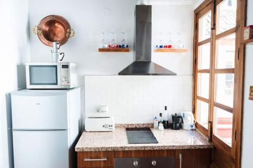 Een keuken of kitchenette bij 2 bedrooms appartement with wifi at Granada