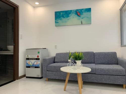 Χώρος καθιστικού στο Smiley Apartment Quận 2