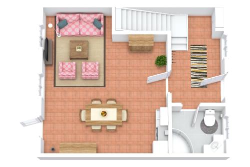 Koupelna v ubytování Ferienhaussiedlung Strandperlen Buchenhof 2b (Typ VI)