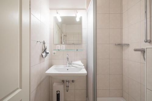 A bathroom at Kleine Perle in Wyk