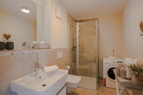 Phòng tắm tại In der Schlossstraße